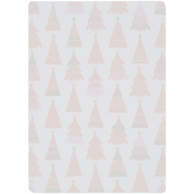Плед "Christmas tree" красный