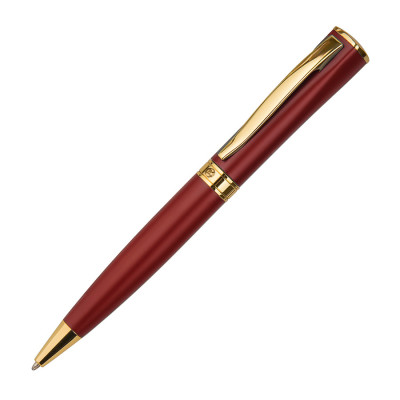 Ручка шариковая Flipi Gold бордовая