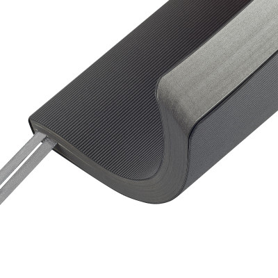 Ежедневник BrunoVisconti А5 "MEGAPOLIS SLIM FLEX" серый