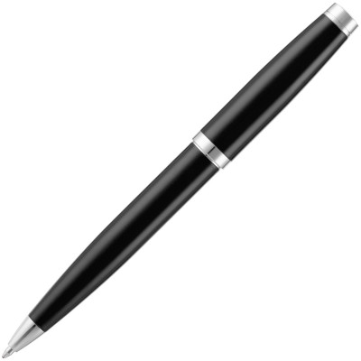 Ручка шариковая Leу Chrome, металл, черная