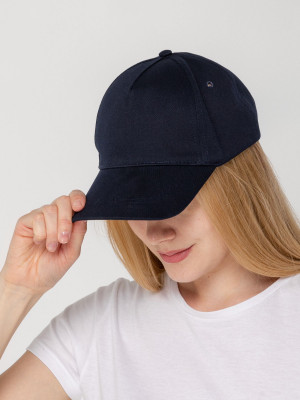 Бейсболка Conver, 5 клиньев, темно-синяя