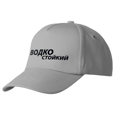 Бейсболка Conver, 5 клиньев, серая