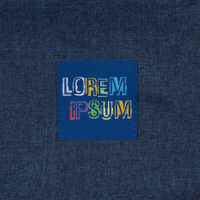 Рюкзак для ноутбука, синий меланж