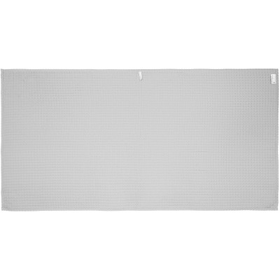 Полотенце вафельное 70x140см, хлопок 235г/м², светло-серое