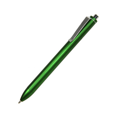 Ручка шариковая M2, пластик, зеленая