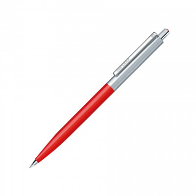 Ручка шариковая Point Metal, пластик/металл, красная 186