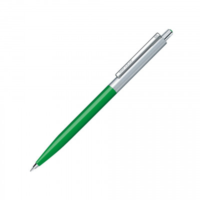 Ручка шариковая Point Metal, пластик/металл, зеленая 347