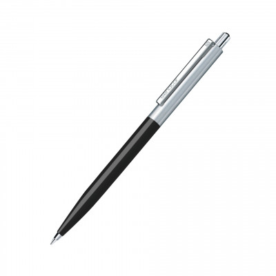 Ручка шариковая Point Metal, пластик/металл, черная