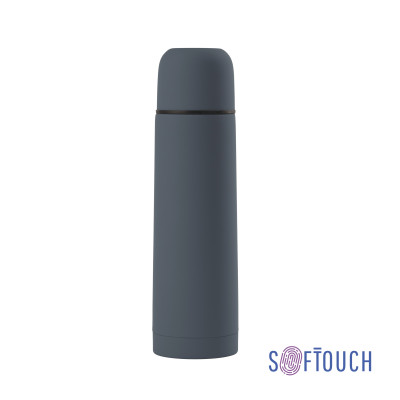 Термос 500мл нержавеющая сталь/soft touch, серый