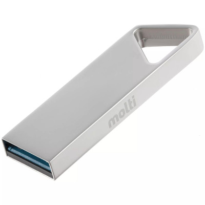 Флешка 32Гб,  USB 3.0, металл, серебристая
