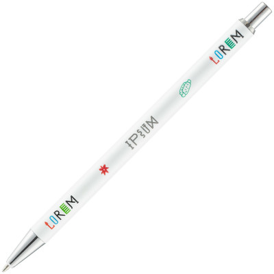 Ручка шариковая Slim Select, белая