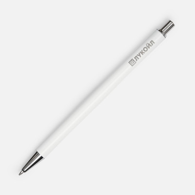 Ручка шариковая Slim Select, белая