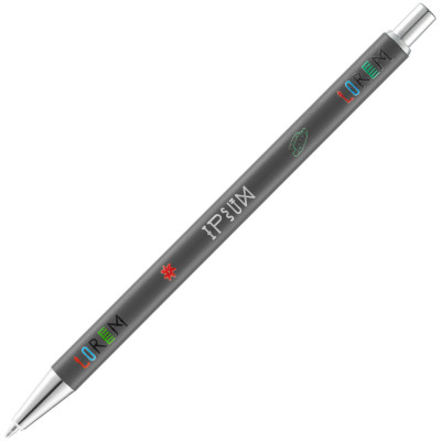 Ручка шариковая Slim Select, серая