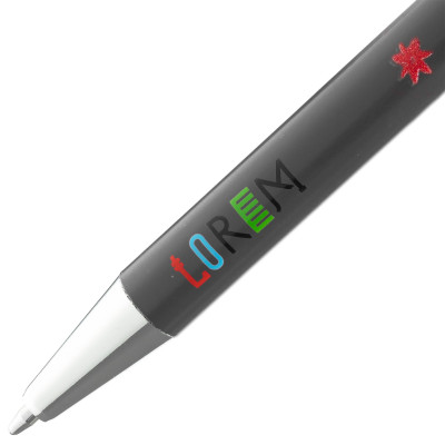 Ручка шариковая Slim Select, серая