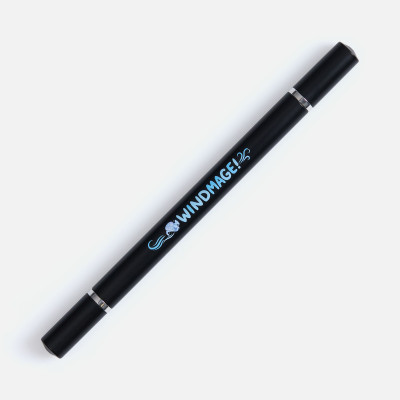Ручка шариковая и вечный карандаш, черная