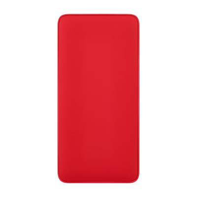 Внешний аккумулятор с подсветкой 10000 mAh, красный