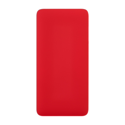 Внешний аккумулятор с подсветкой 10000 mAh, красный