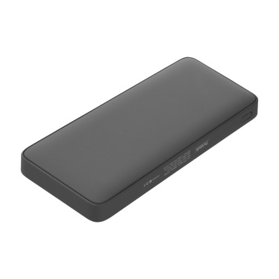 Внешний аккумулятор с подсветкой 10000 mAh, серый