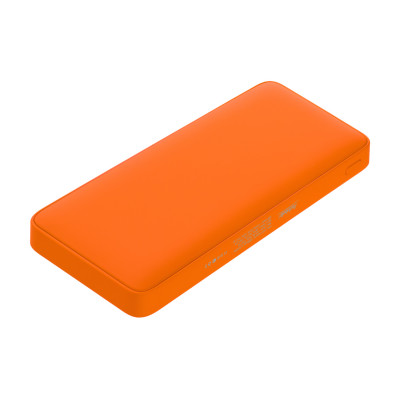 Внешний аккумулятор с подсветкой 10000 mAh, оранжевый