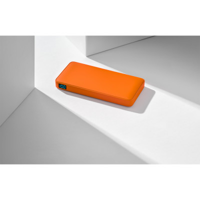 Внешний аккумулятор с подсветкой 10000 mAh, оранжевый