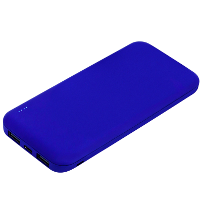 Внешний аккумулятор с подсветкой, Luce, 10000 mAh, ярко-синий
