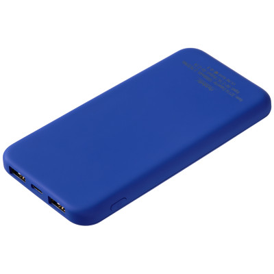 Внешний аккумулятор с подсветкой, Luce, 10000 mAh, ярко-синий