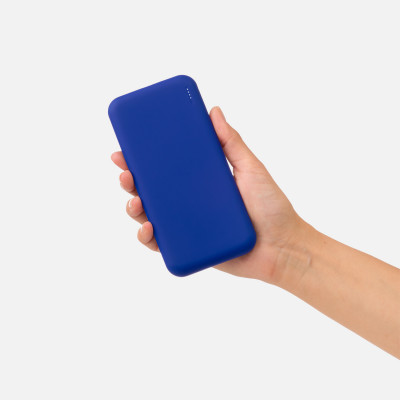 Внешний аккумулятор с подсветкой, Luce, 10000 mAh, ярко-синий