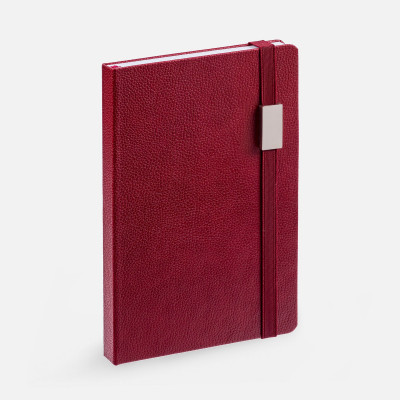 Ежедневник 13х21см с шильдом, красный