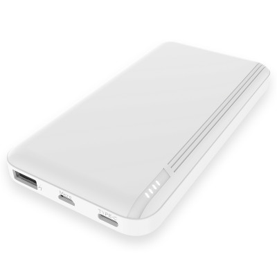 Внешний аккумулятор (10W), 10000 Mah, белый