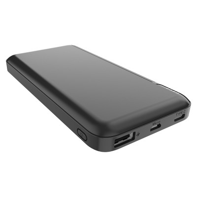 Внешний аккумулятор (10W), 10000 Mah, черный