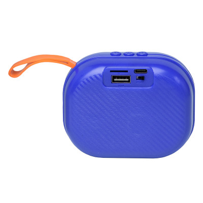 Беспроводная Bluetooth колонка  3W, синяя