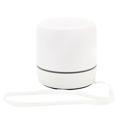 Беспроводная Bluetooth колонка, soft-touch, белая
