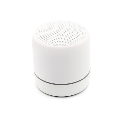 Беспроводная Bluetooth колонка, soft-touch, белая