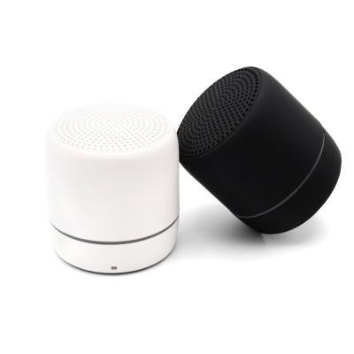 Беспроводная Bluetooth колонка, soft-touch, белая
