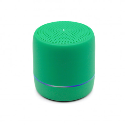 Беспроводная Bluetooth колонка, soft-touch, зеленая