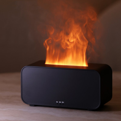 Увлажнитель-ароматизатор светодиодный USB , чёрный