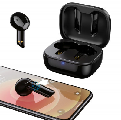 Наушники беспроводные Bluetooth, черные